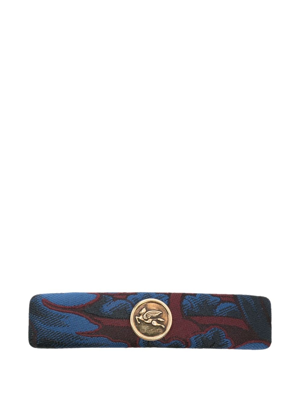 floral-print hair clip - 1