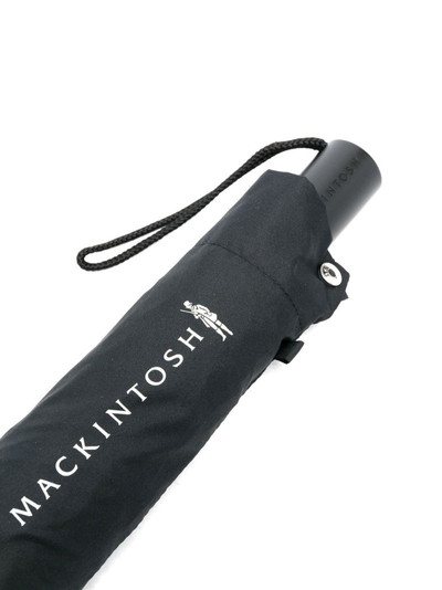 Mackintosh logo-print umbrella outlook