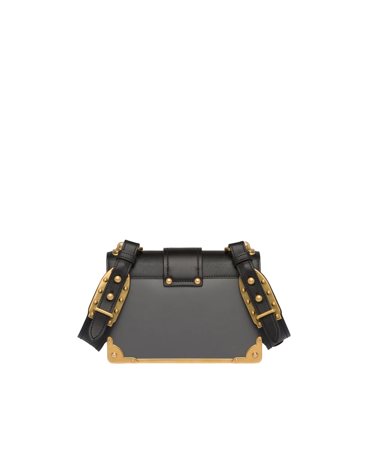 Leather Prada Cahier Bag - 4