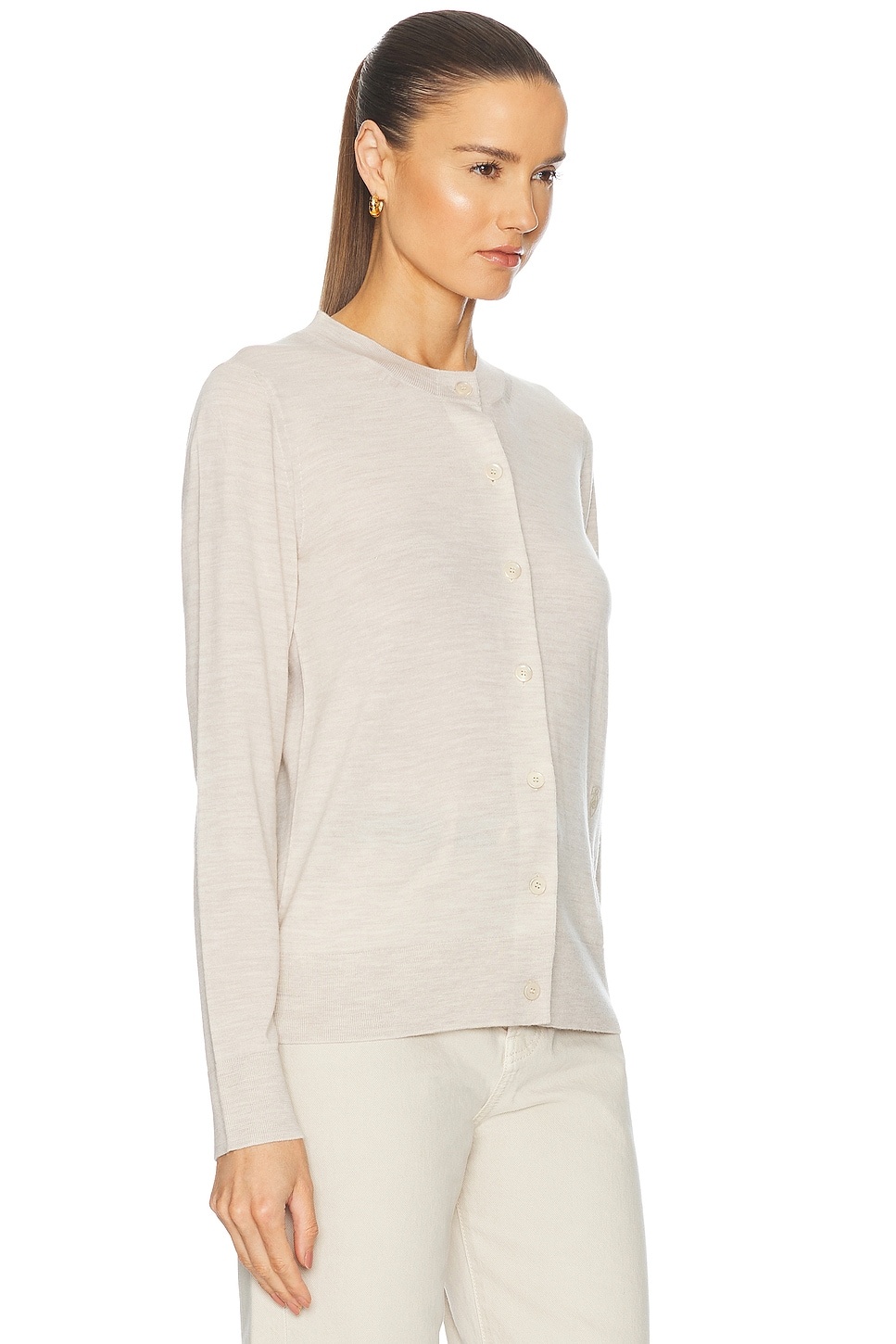 Crewneck Cardigan - 2
