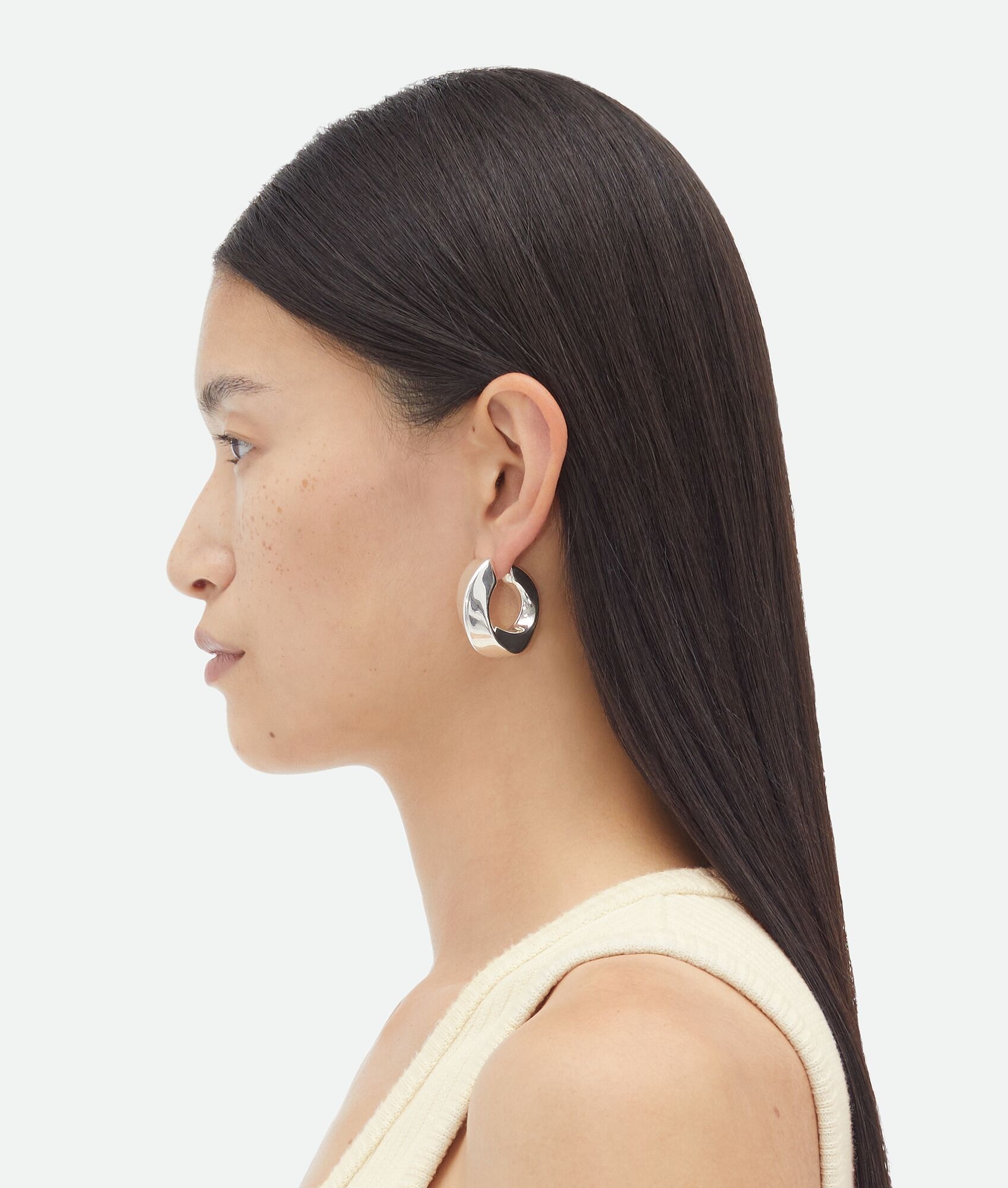 Twist Hoop Earrings - 3