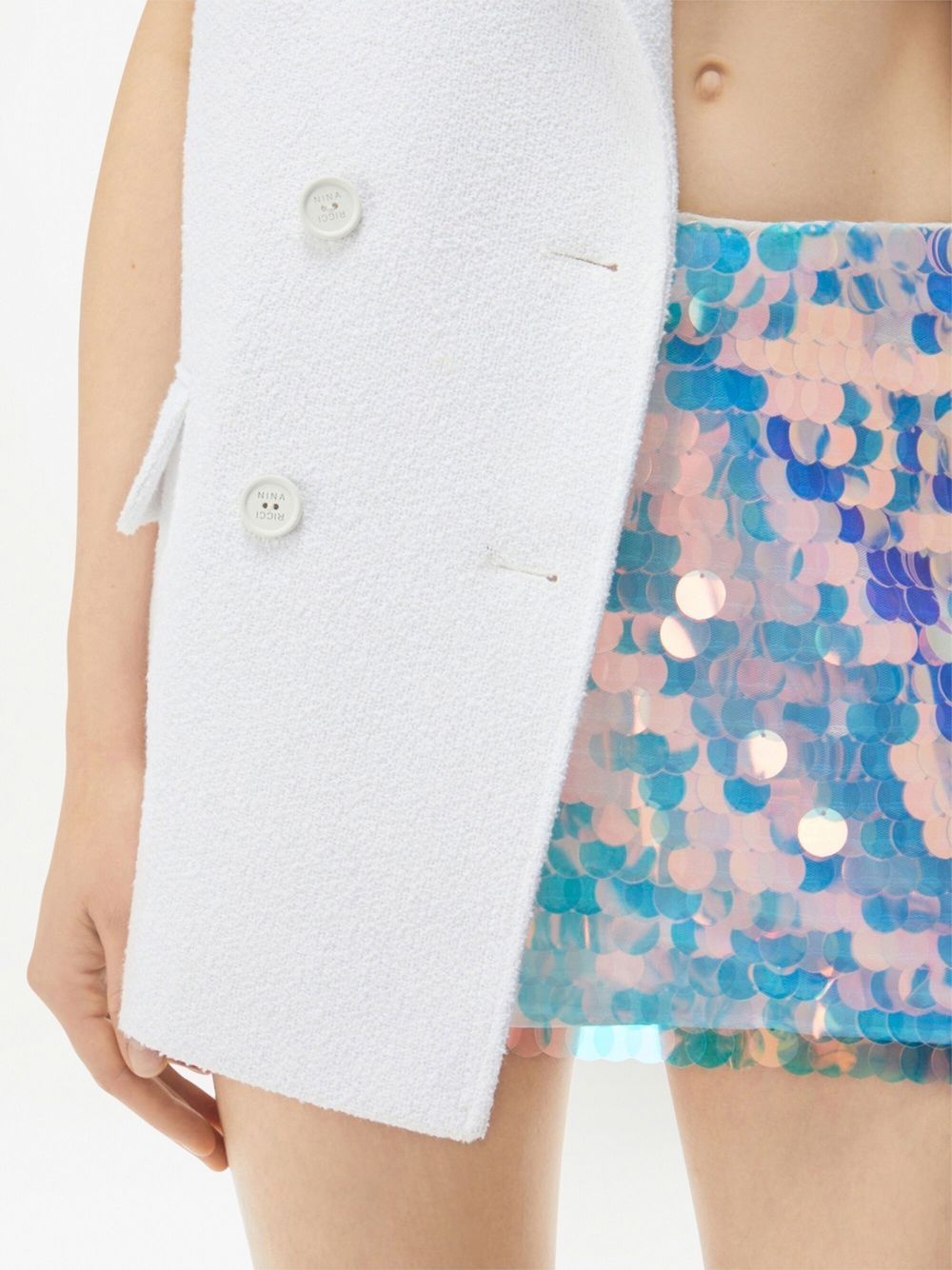 sequin embellished shirt - 4