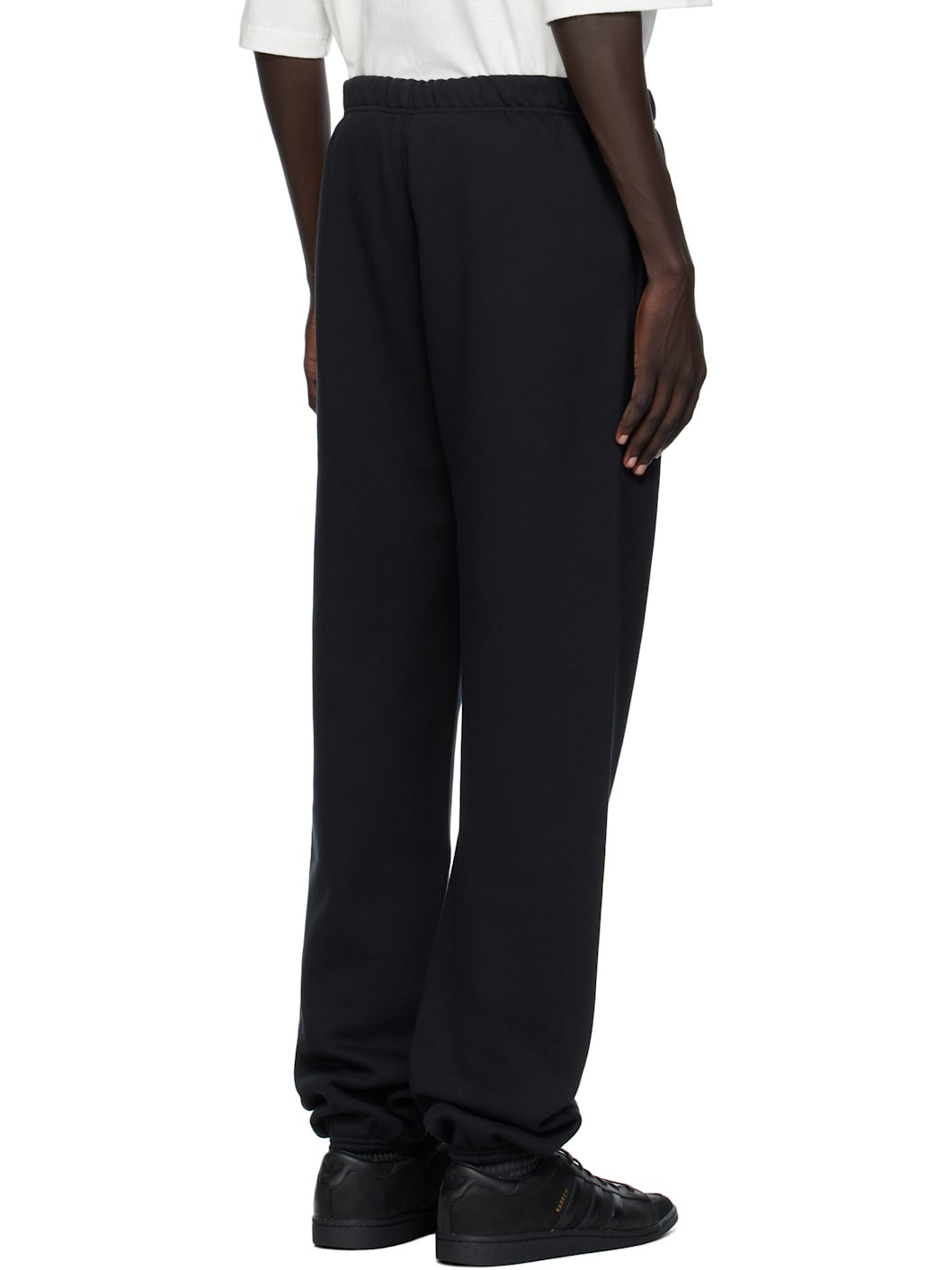 Black Vintage Fleece Sweatpants - 3