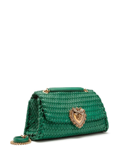 Dolce & Gabbana large Devotion braided shoulder bag outlook