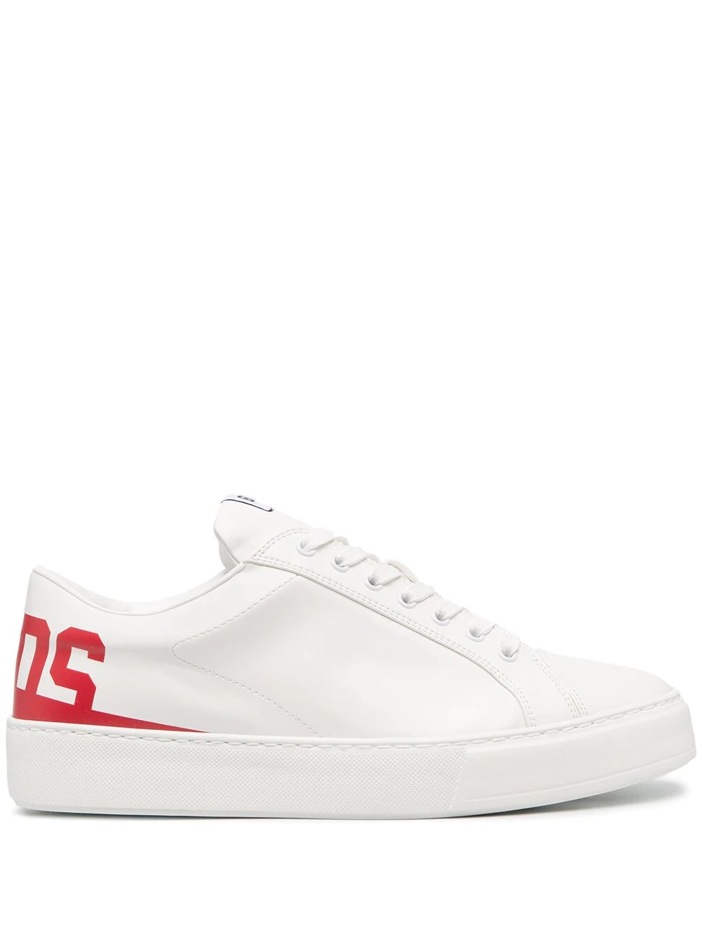 logo-print low-top sneakers - 1