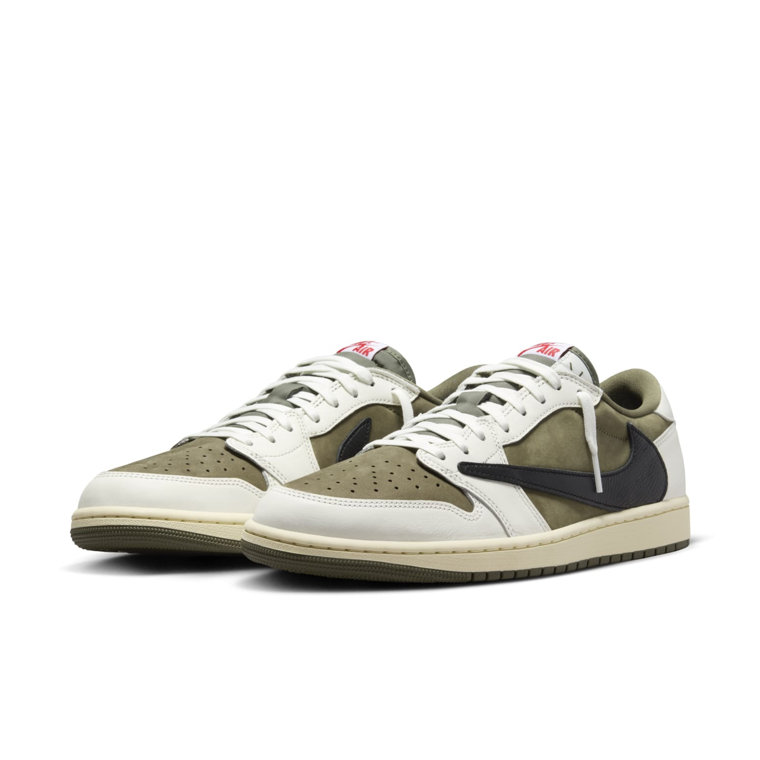 Air Jordan 1 Retro Low OG SP x Travis Scott 'Medium Olive' DM7866-200 - 3