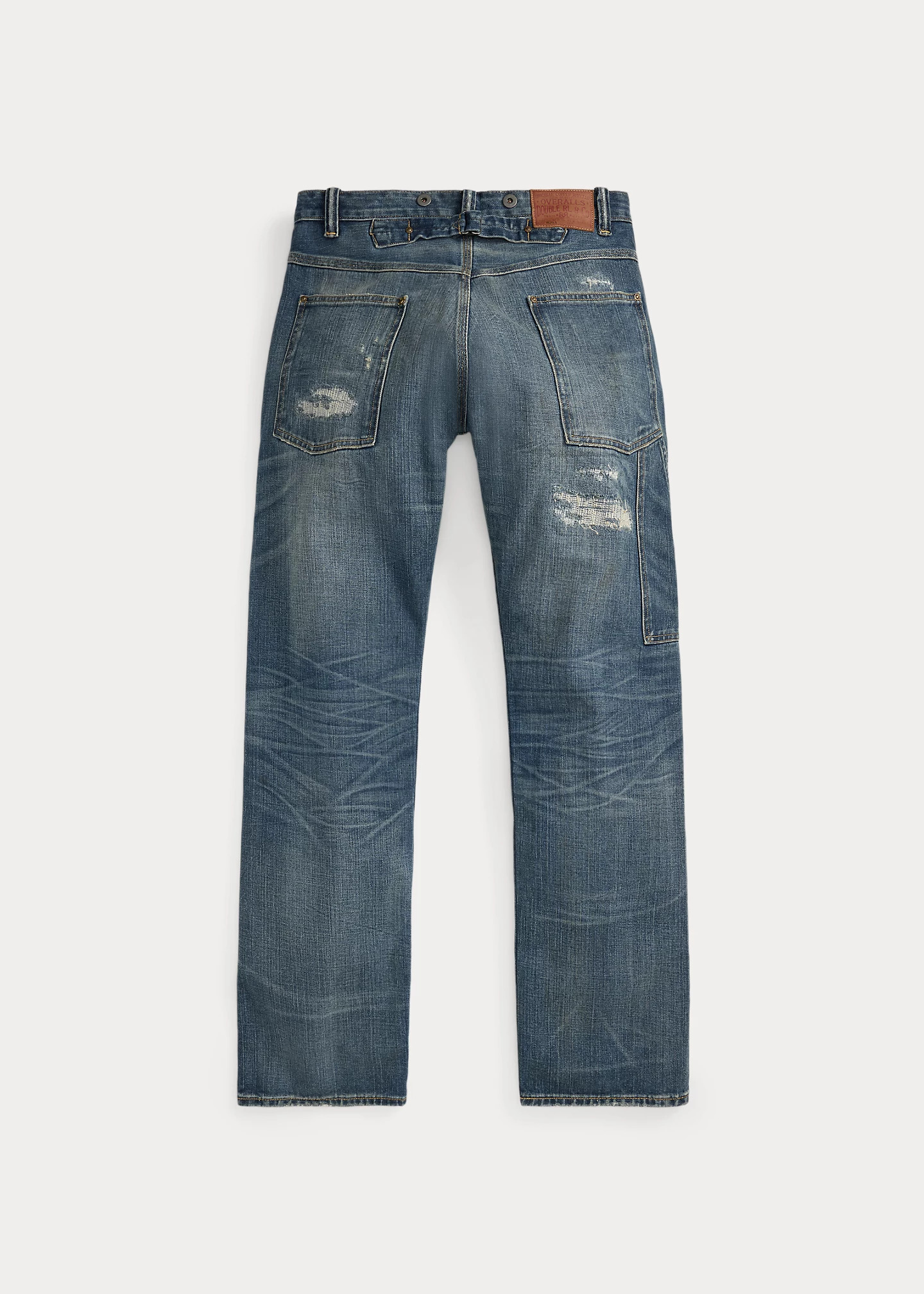 Straight Fit Brayton Distressed Jean - 2