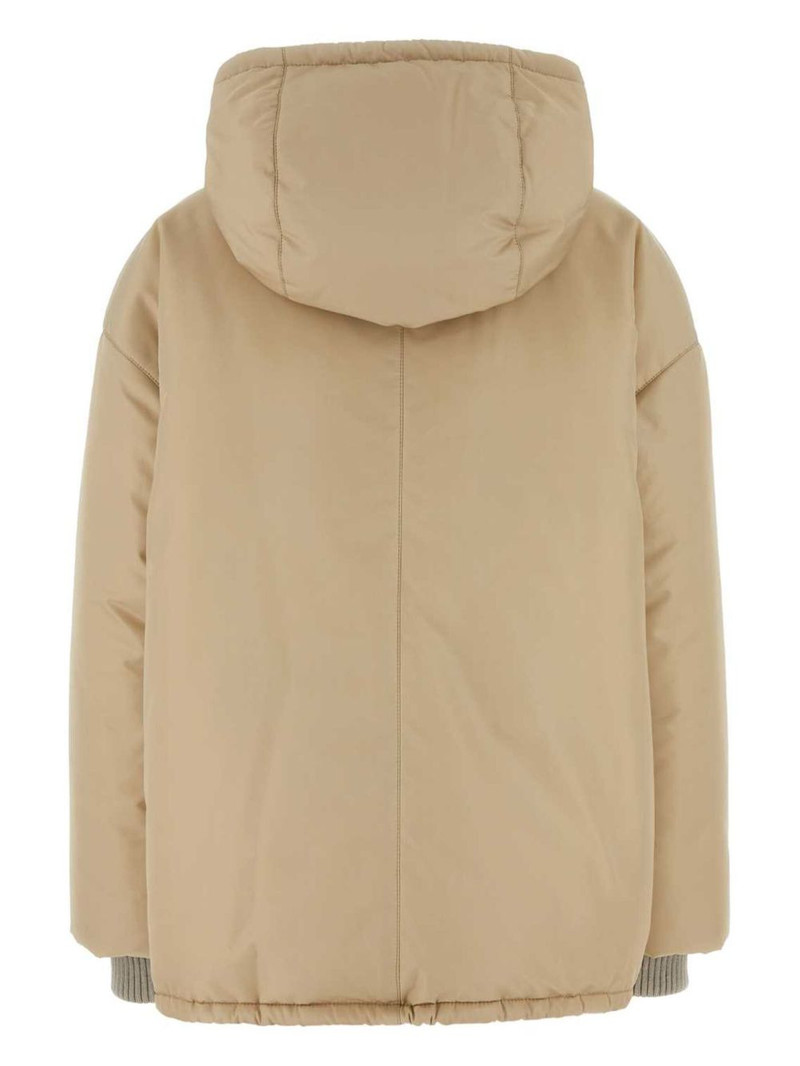 Miu Miu hooded down jacket outlook