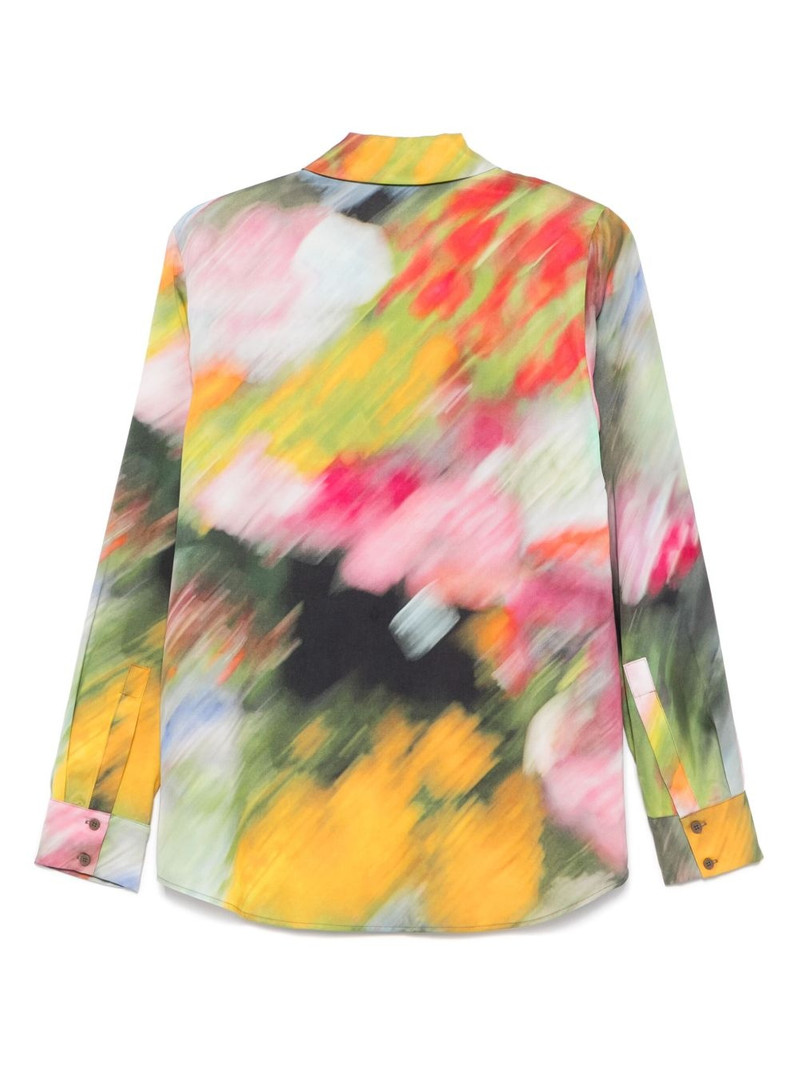 STINE GOYA Liquid Floral shirt outlook