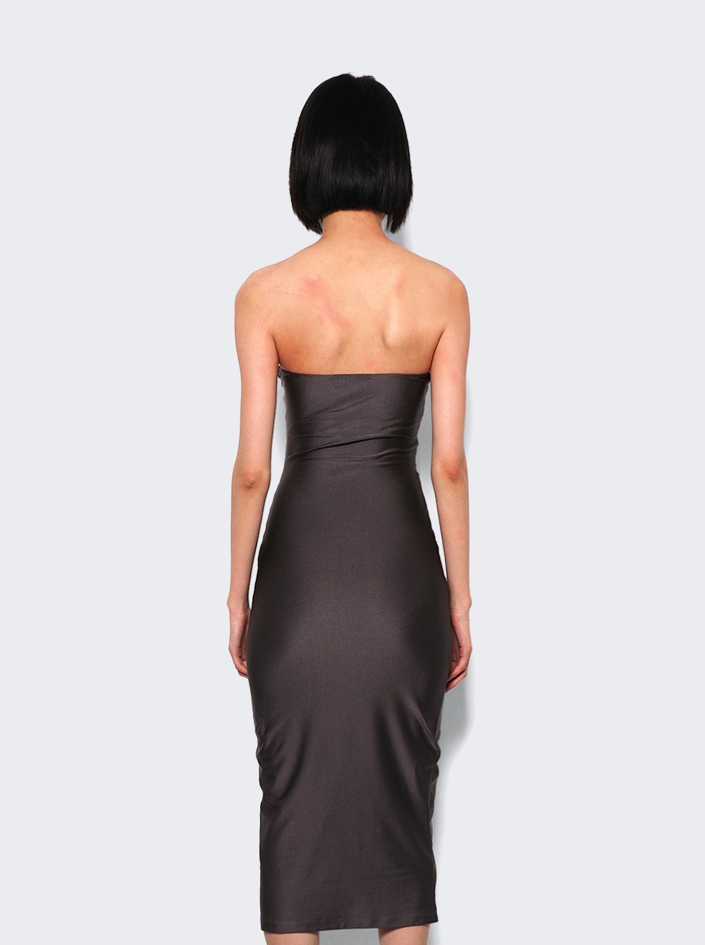 Multi Buckle Dress Grey Petra - 4