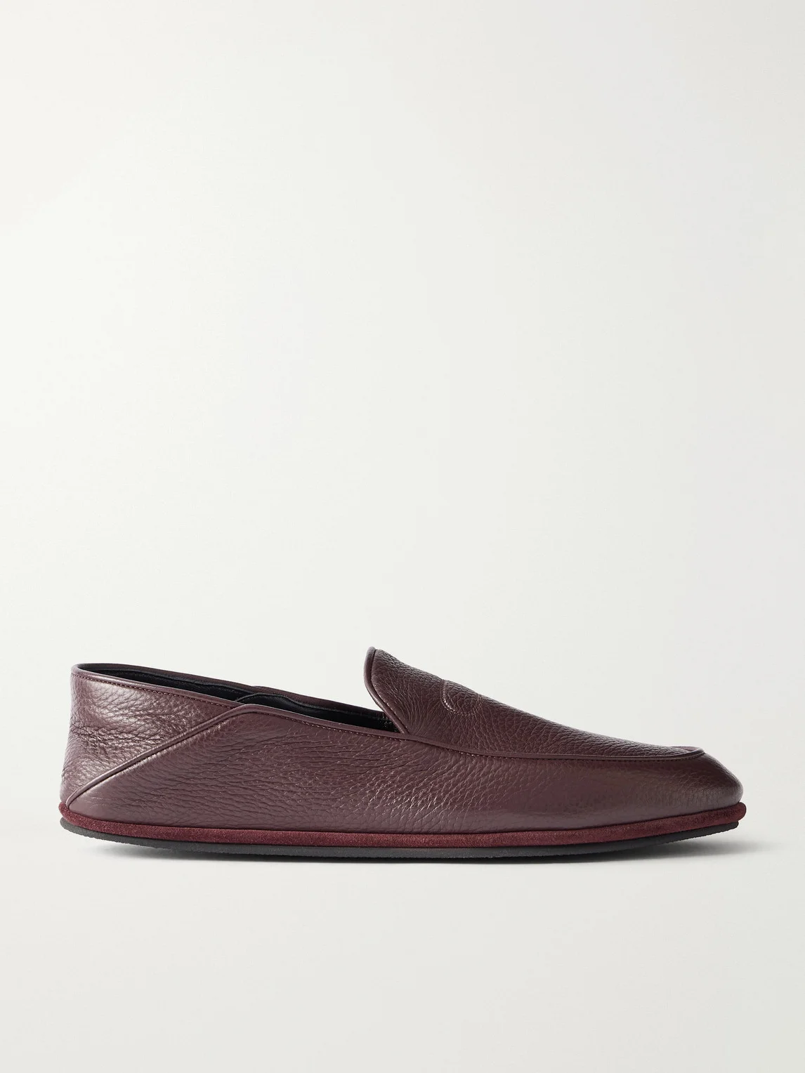 Kingston II Collapsible-Heel Full-Grain Deerskin Loafers - 1