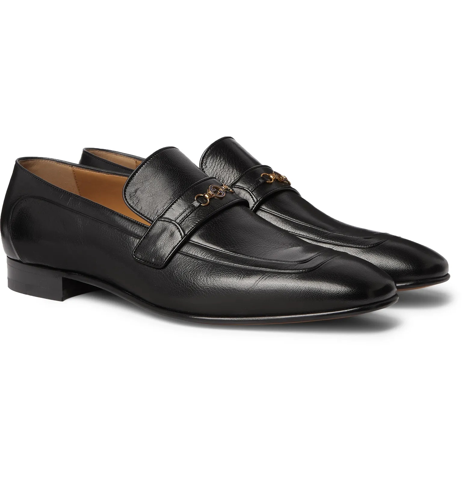 Horsebit Leather Loafers - 4