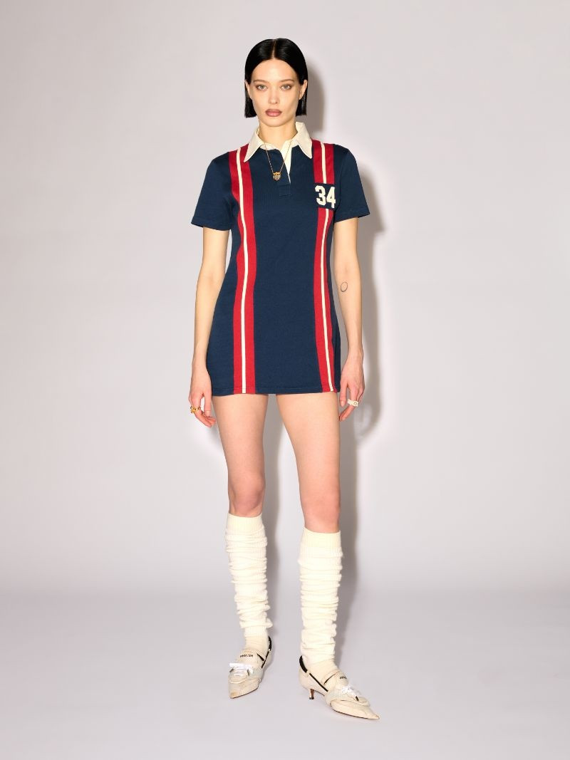 Ambush STRIPED RUGBY SHIRT DRESS outlook