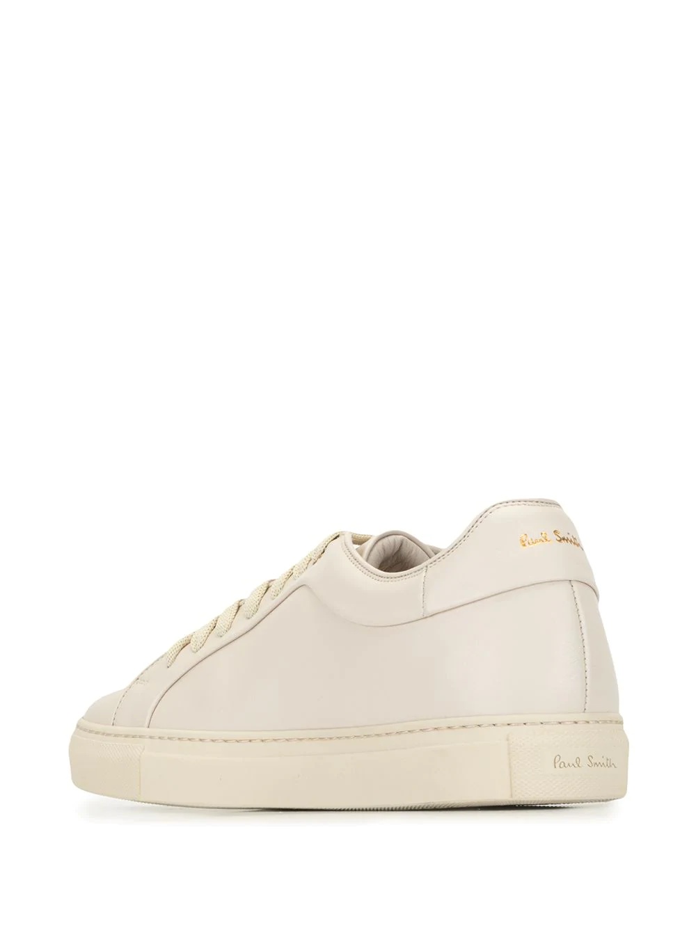 signature stripe leather trainers - 3