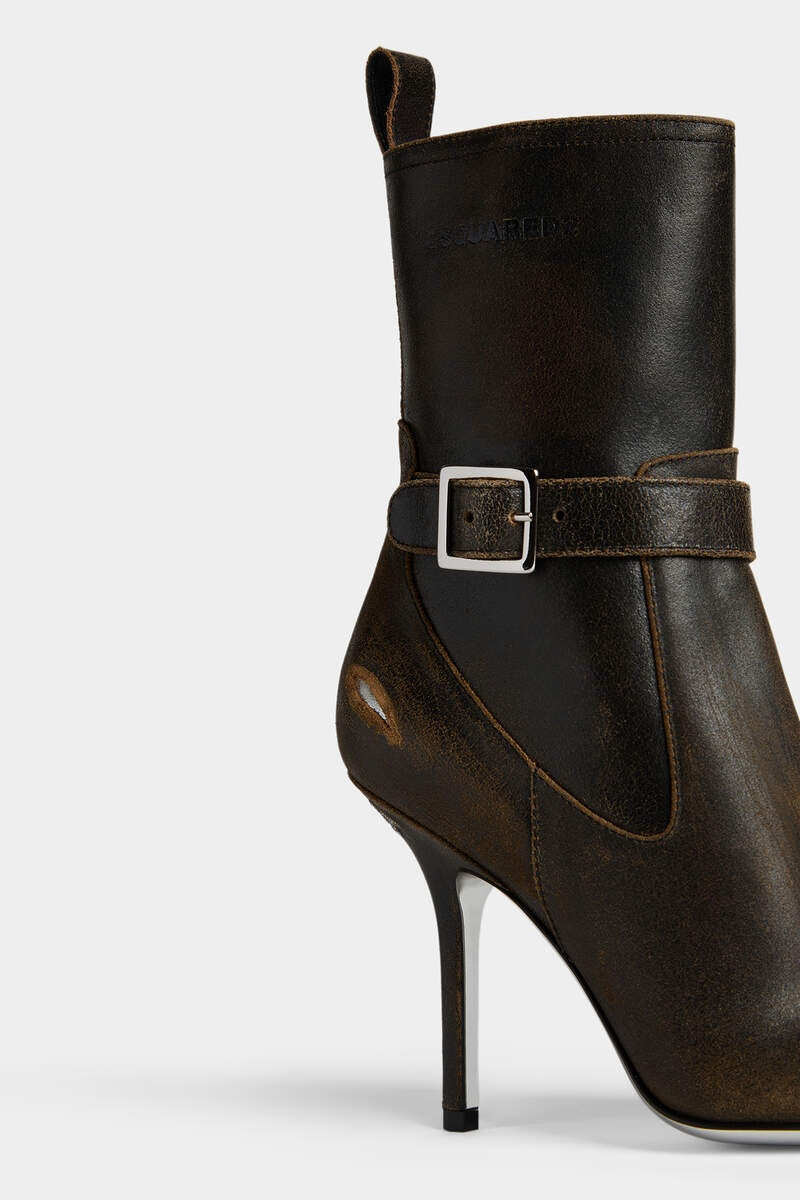 DISTRESSED ANKLE BOOTS 4