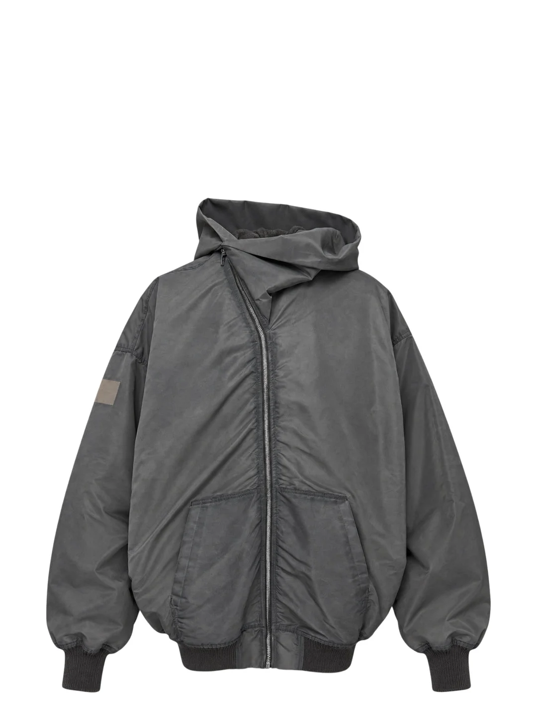 Mountain Hun Washed Bomber Hoodie - 1