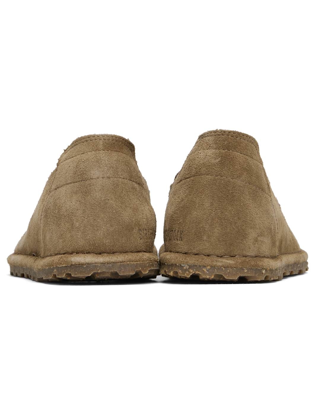 Taupe Narrow Utti Loafers - 2