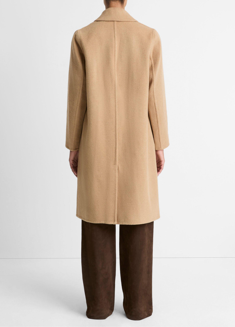 Vince Classic Wool-Blend Straight Coat outlook