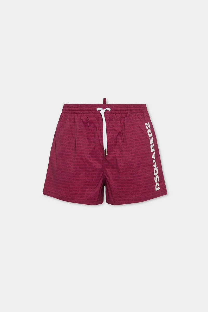 DSQUARED2 LOGO MIDI SWIM BOXER - 1