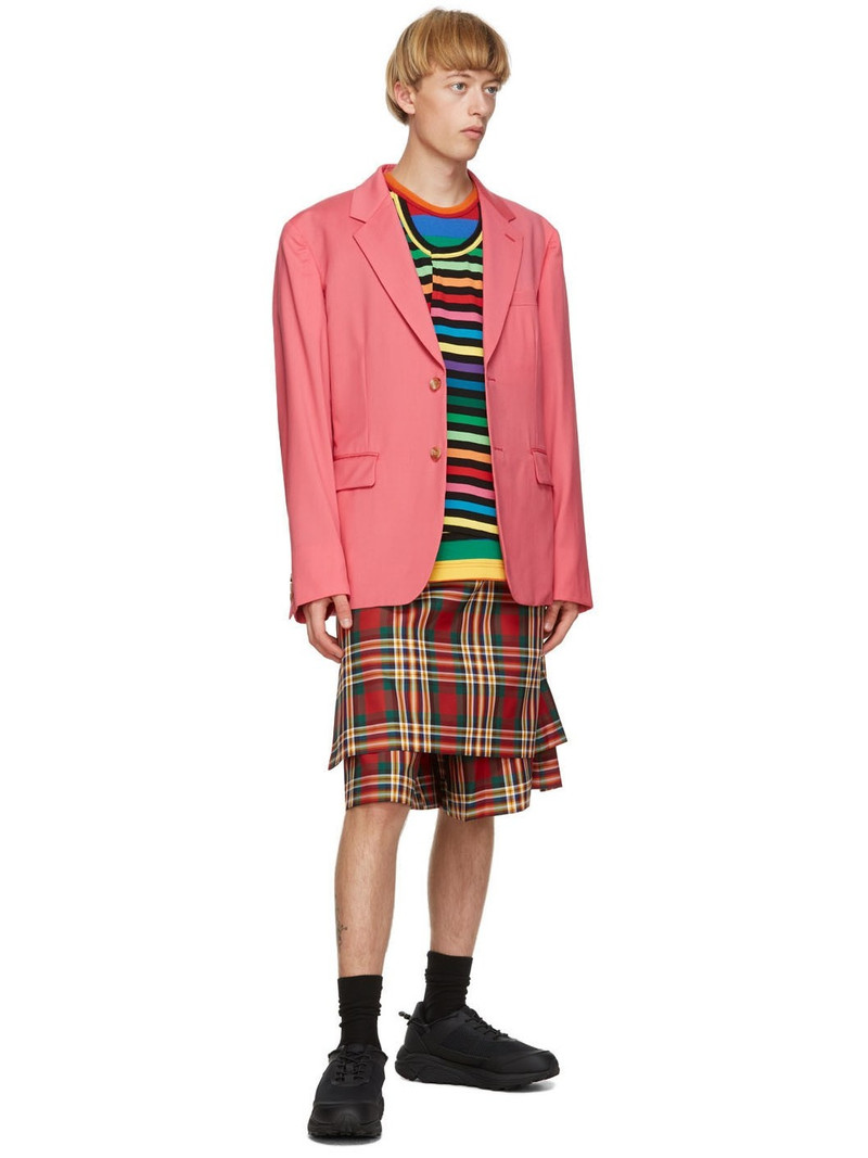 Pink Arm Slit Blazer 5