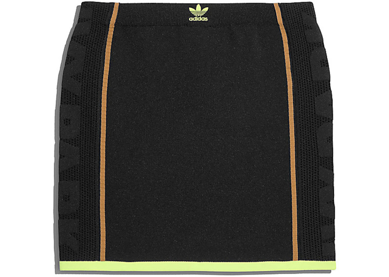 adidas adidas Ivy Park Knit Skirt Black/Mesa outlook