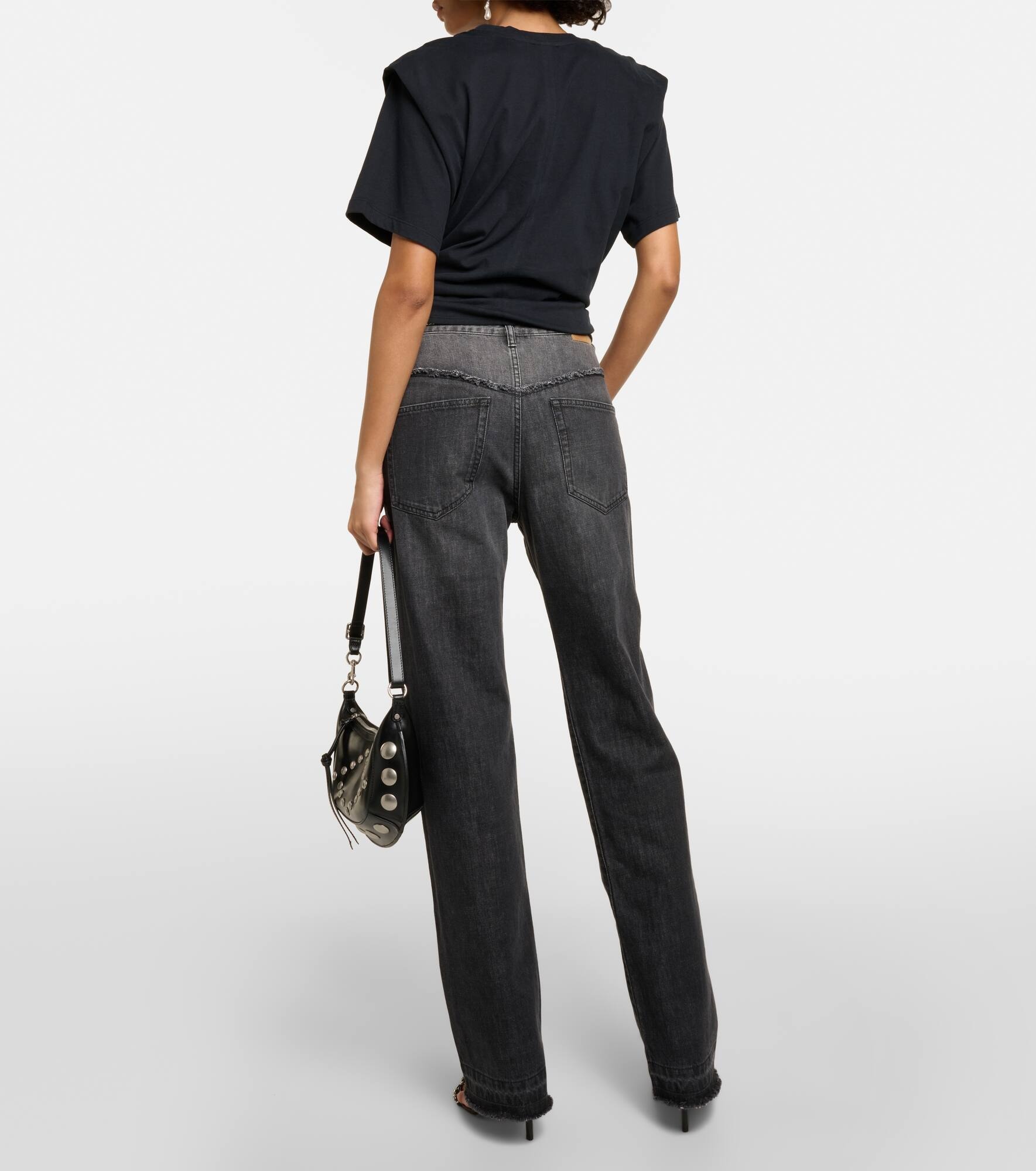 Zelikia gathered cotton crop top - 3