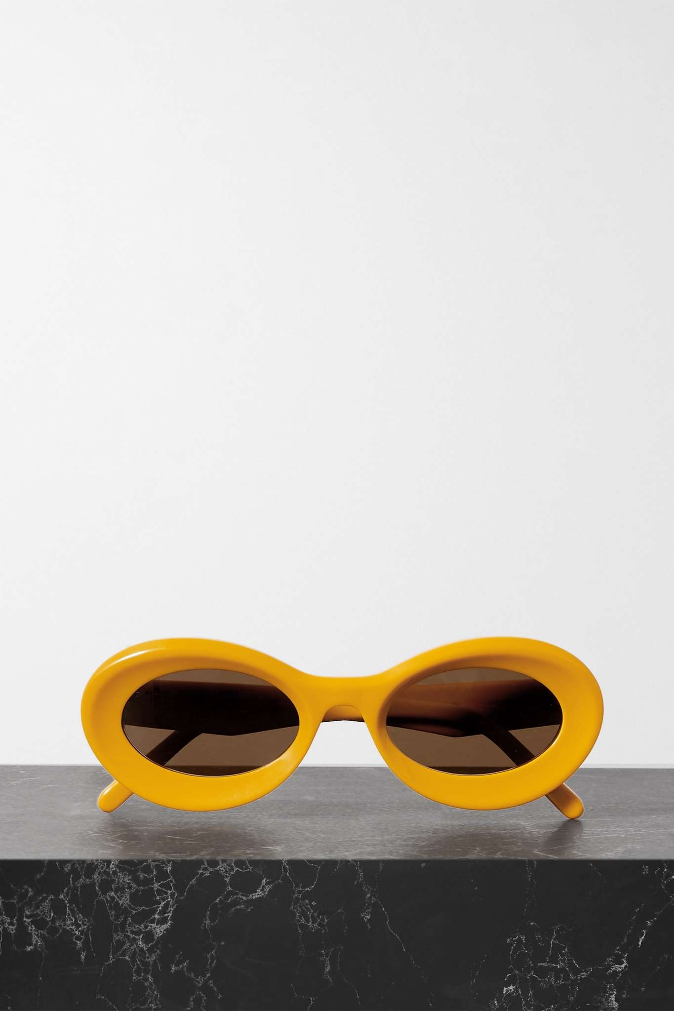 Loop oversized round-frame acetate sunglasses - 4