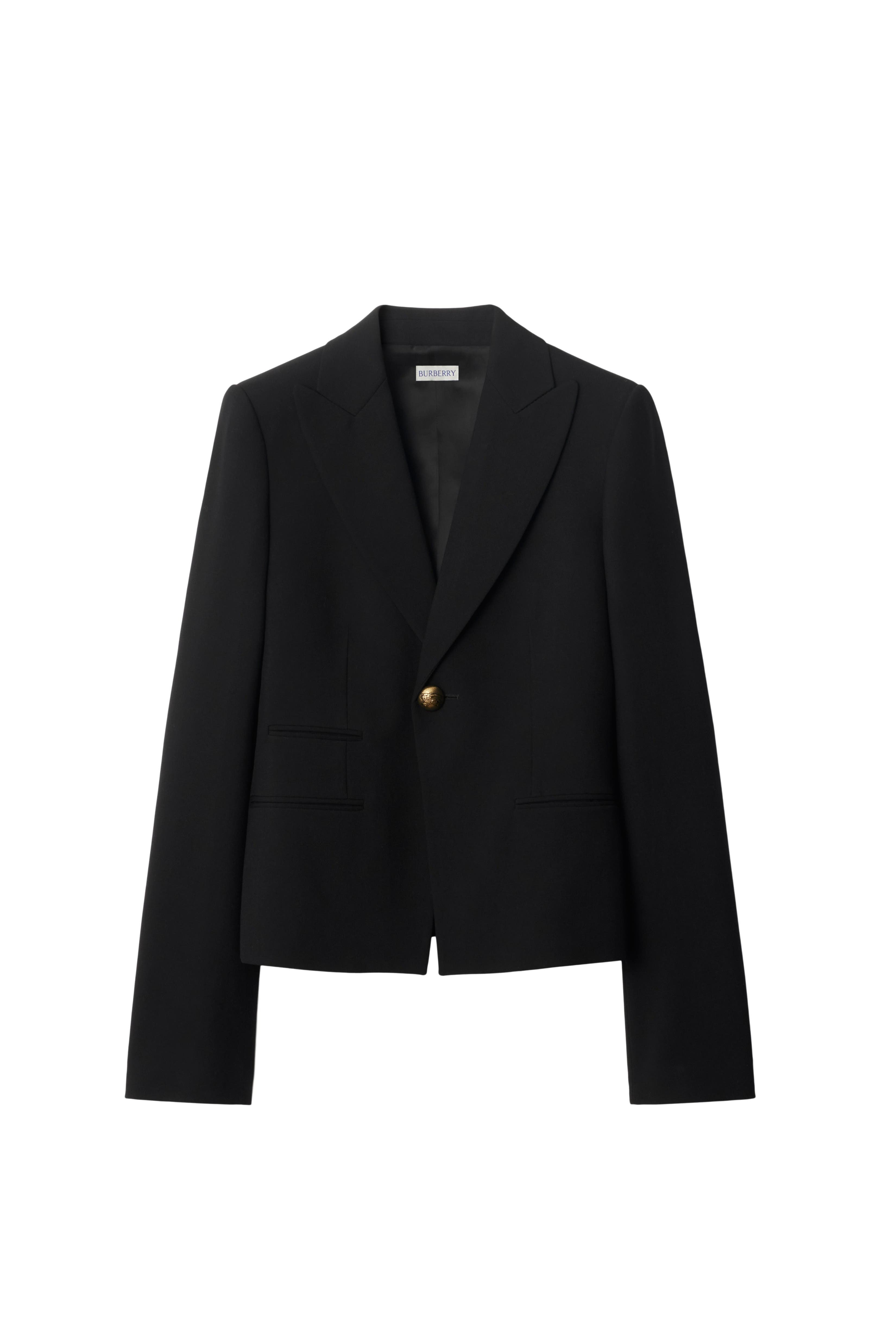 burberry Wool Tailored Jacket in Black at Nordstrom - 2