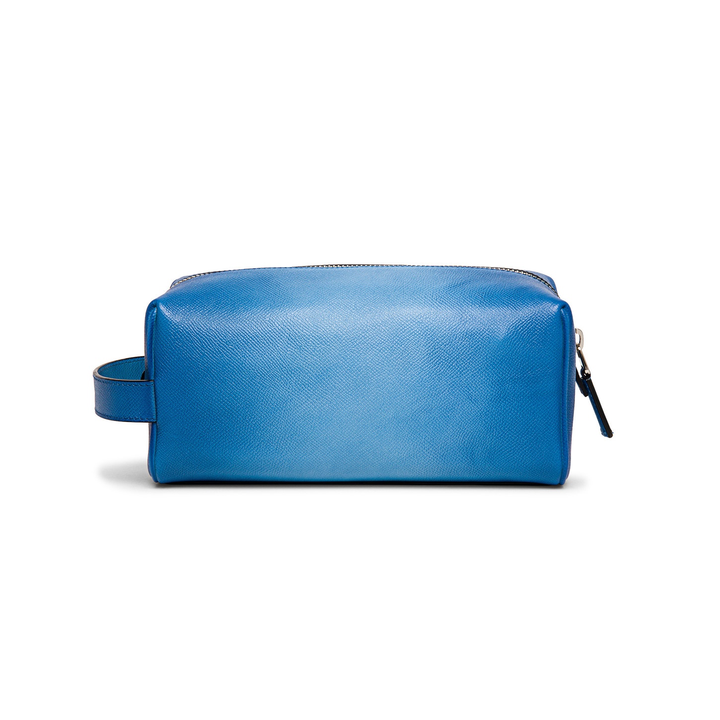 Light blue saffiano leather pouch - 2