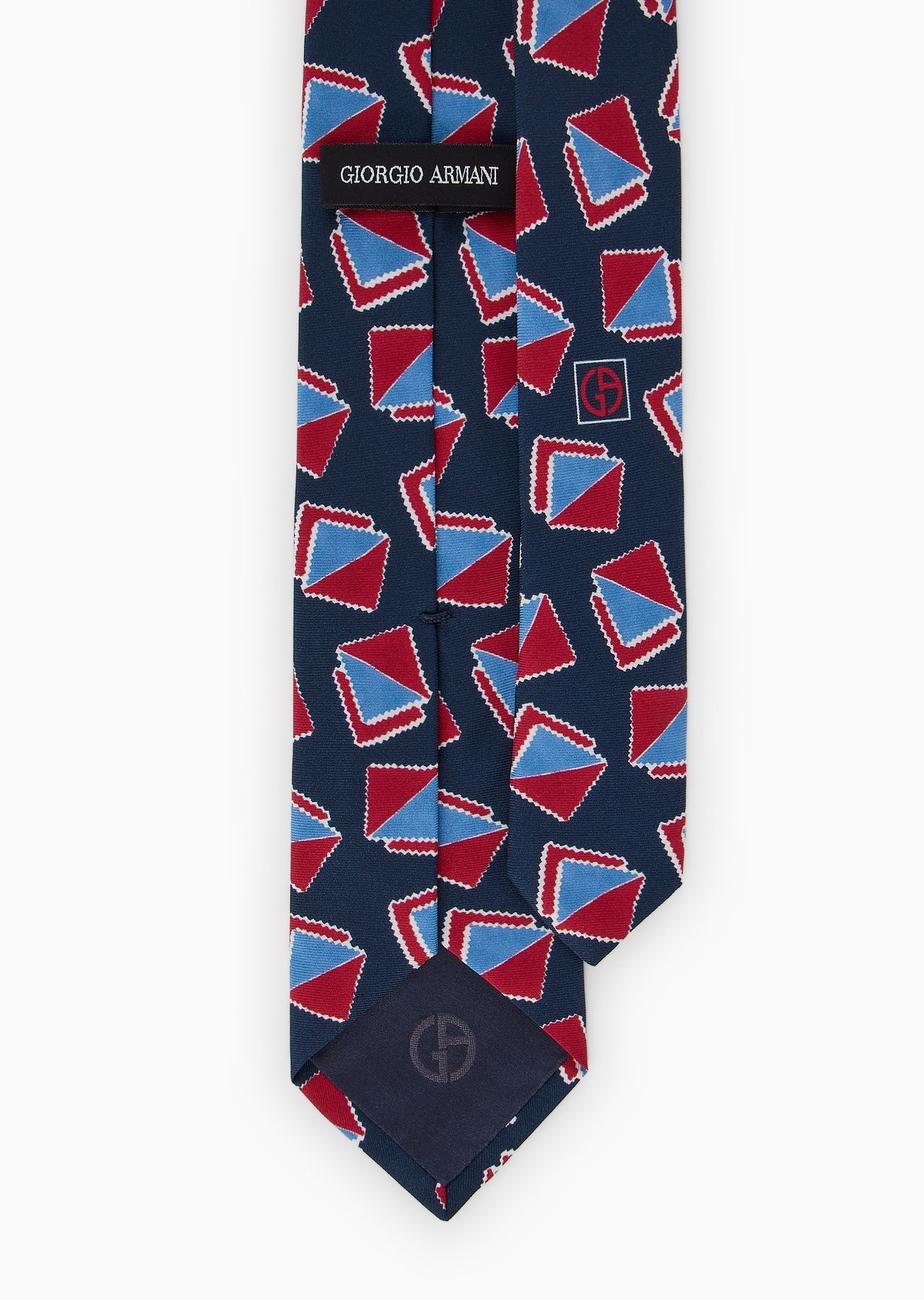 ASV printed silk tie 2
