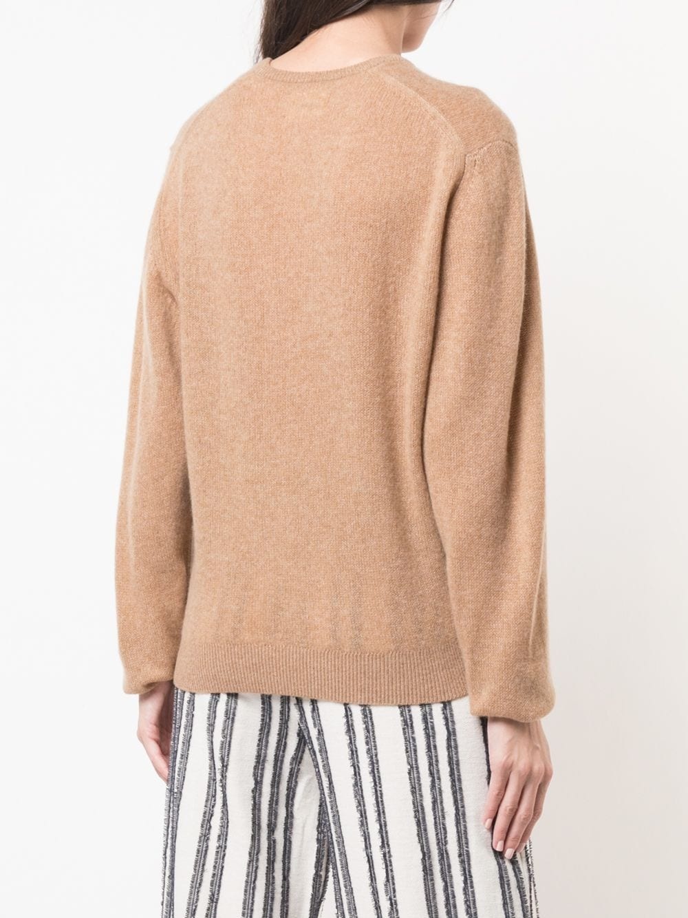 cashmere v-neck sweater - 4