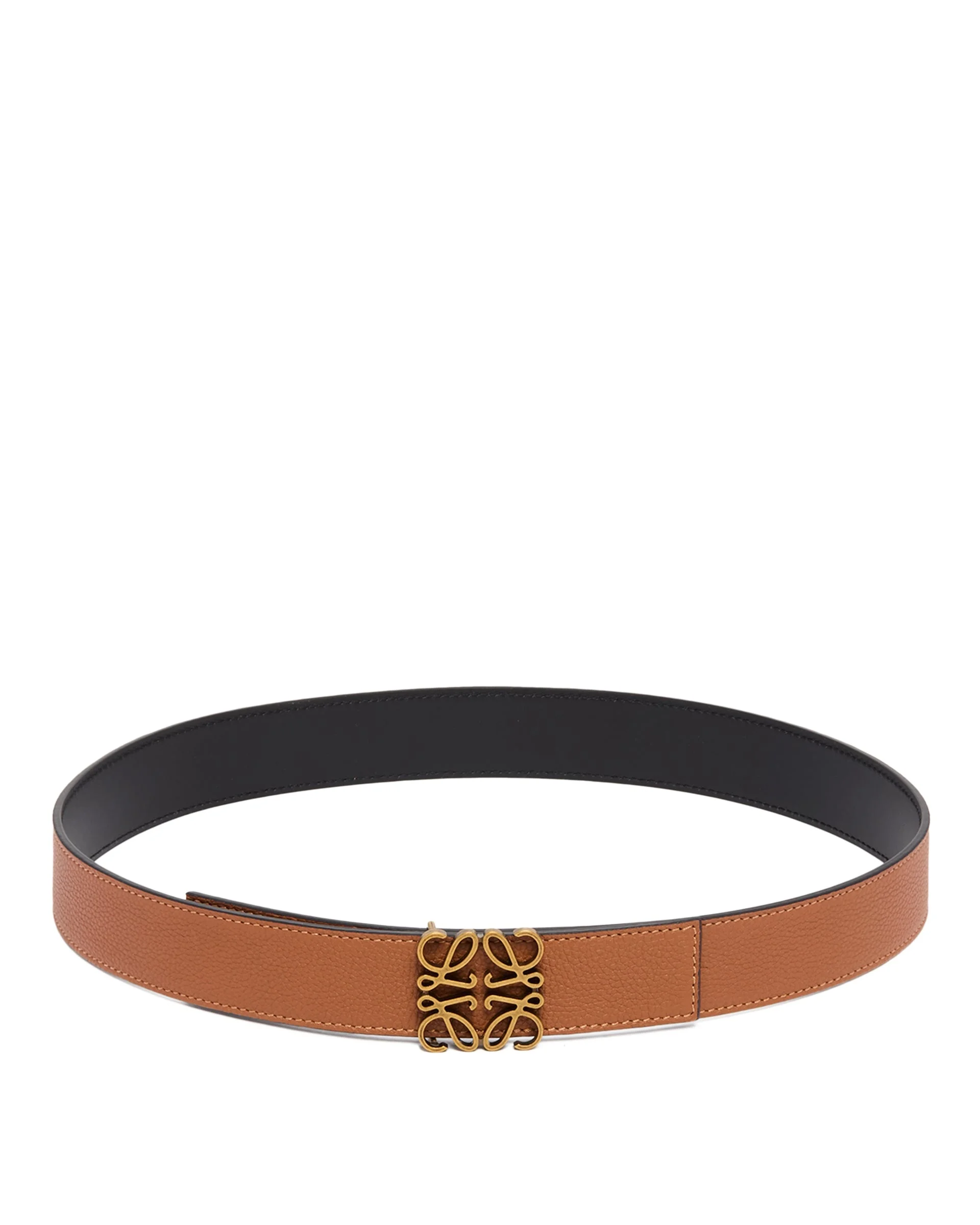 Anagram Reversible Leather Belt - 1