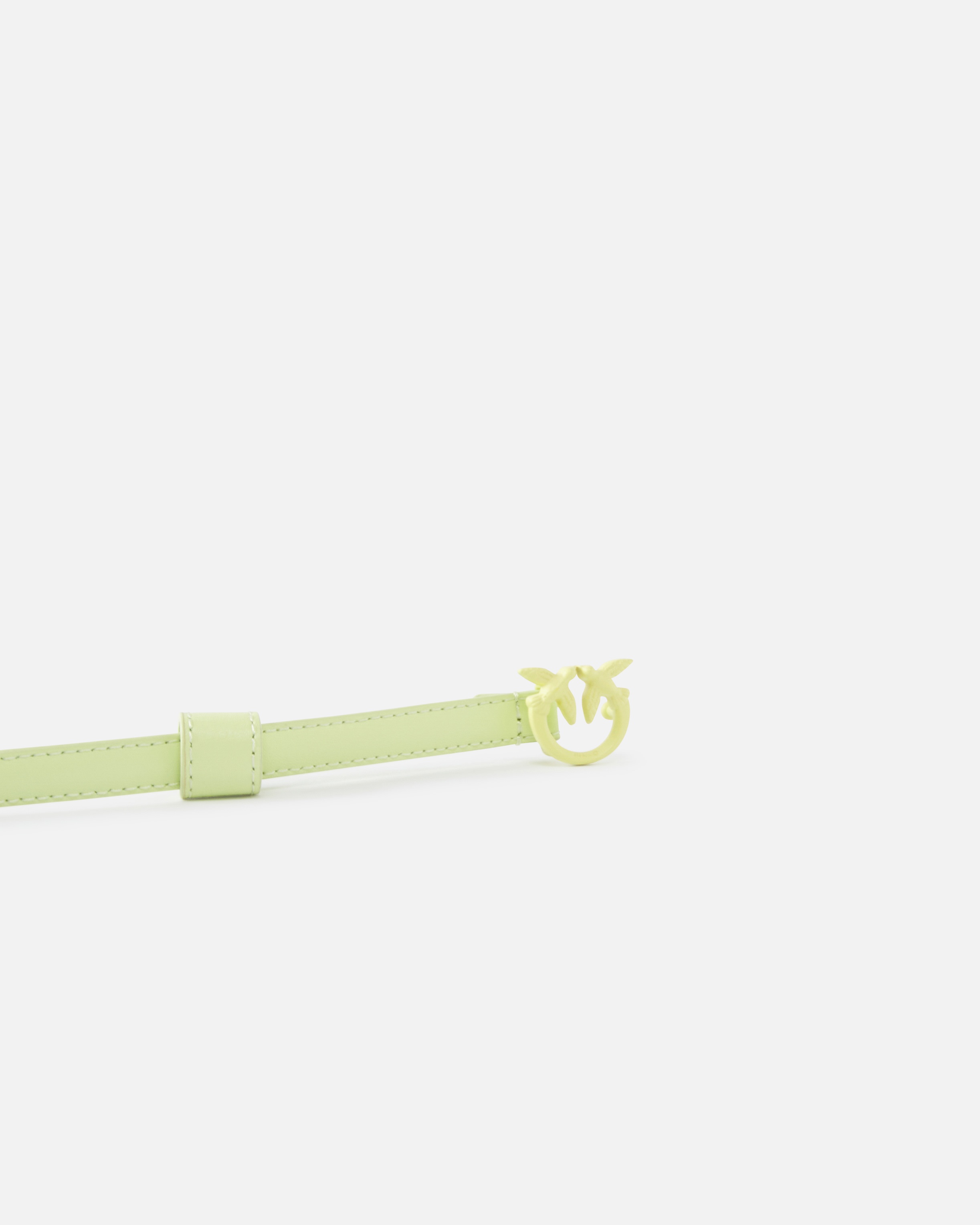 SUPER-THIN COLOUR-BLOCK LOVE BIRDS BELT 1CM - 5