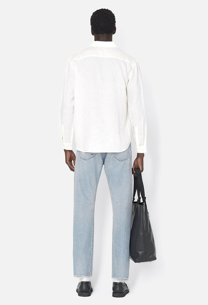 LINEN CLOAK BUTTON UP 6