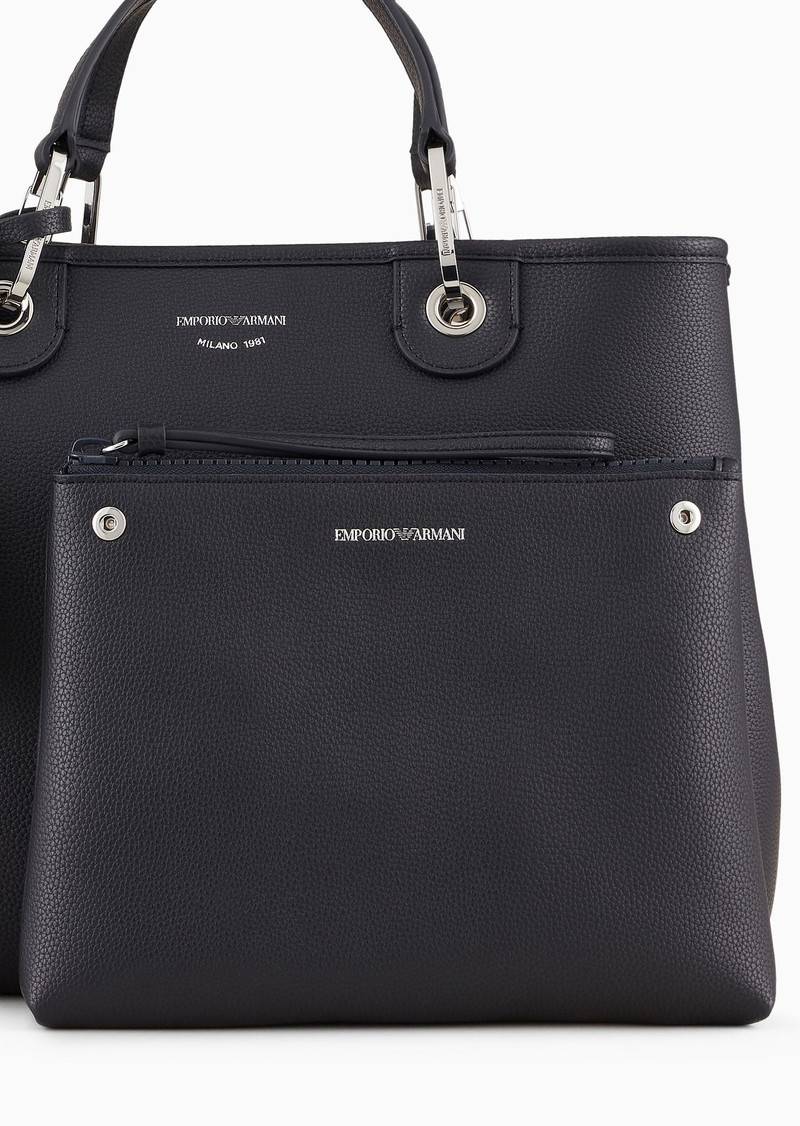 Medium MyEA shopper bag with deer print 6