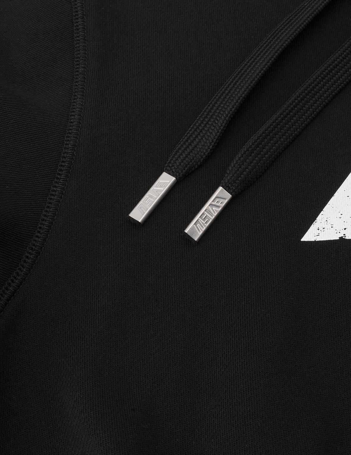 Slogan Print with Godhead Patch Embroidery Relax Fit Hoodie - 8
