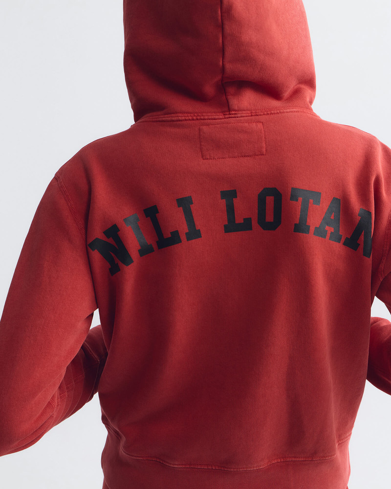 CALLIE ZIP UP NL PRINT HOODIE 5