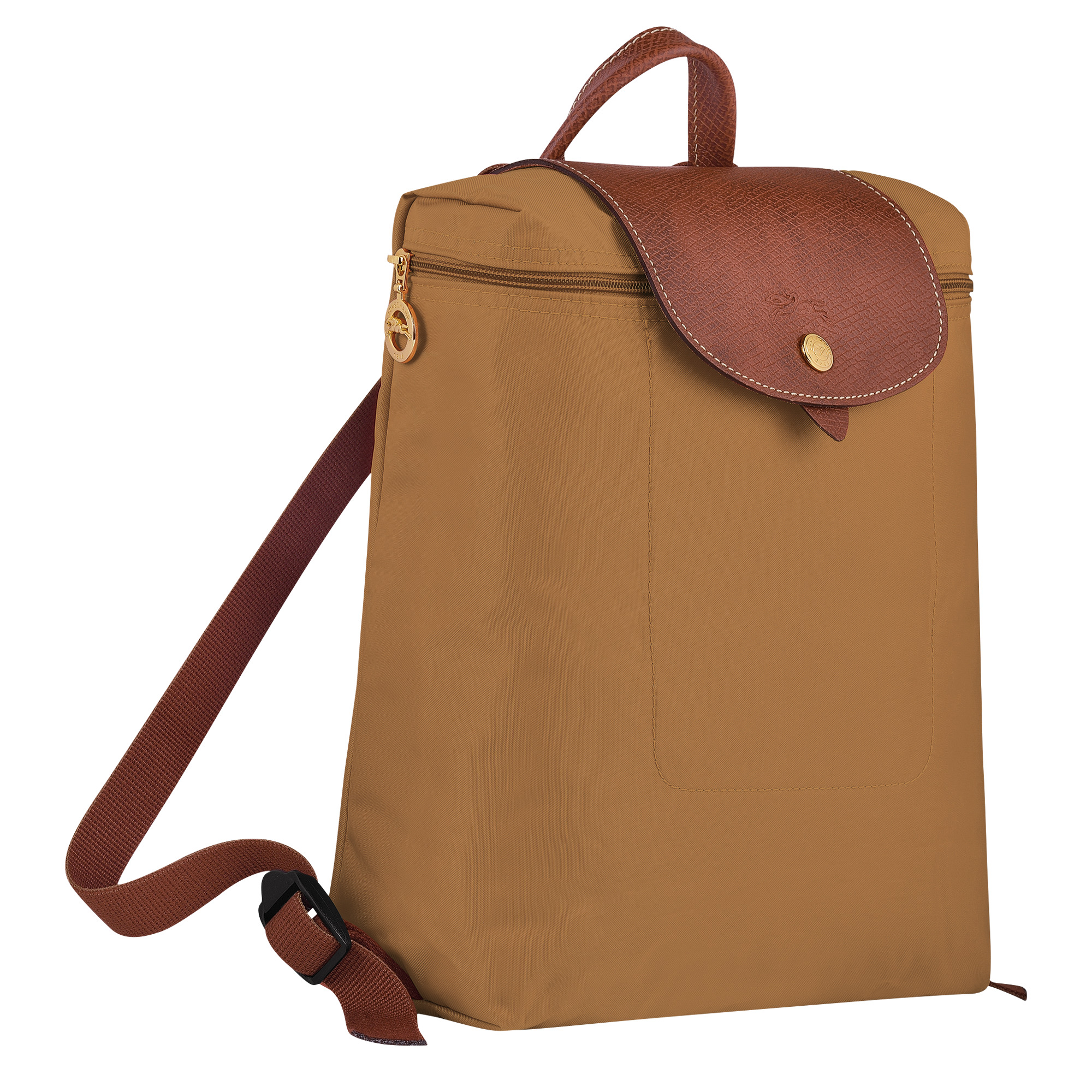 Le Pliage Original M Backpack Fawn - Recycled canvas - 3