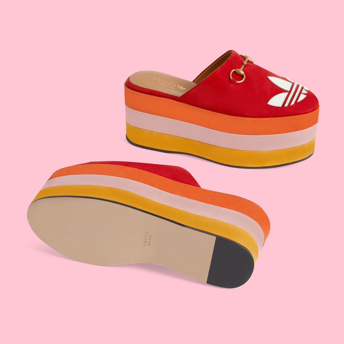 adidas x Gucci women's GG platform sandal - 6