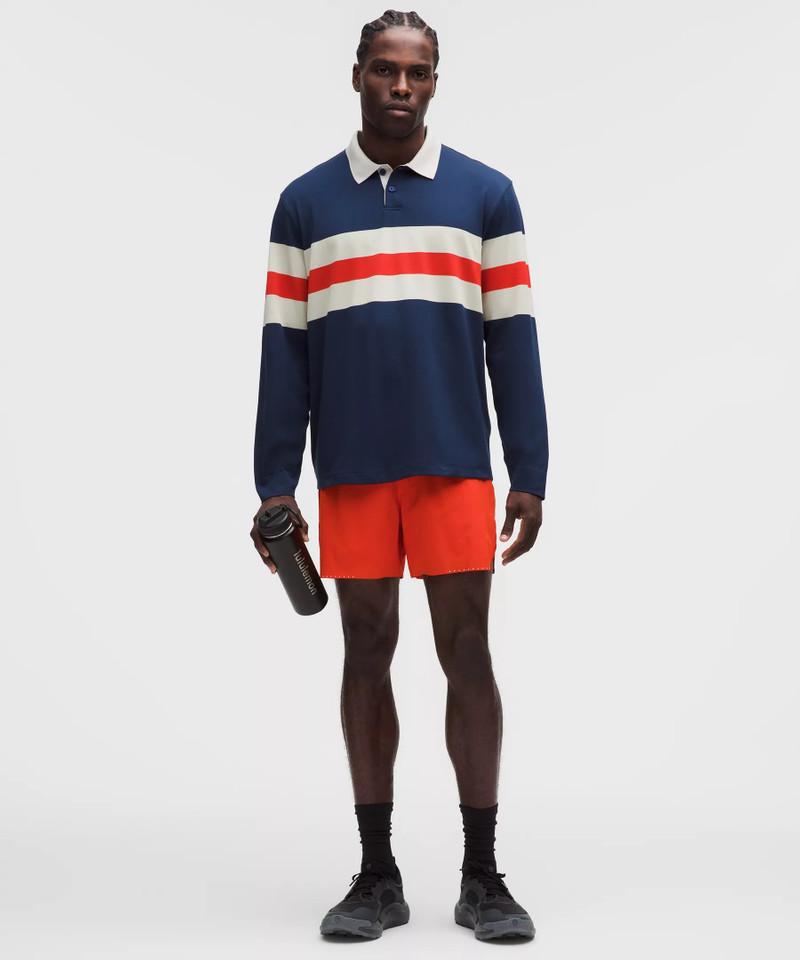 lululemon Metal Vent Tech Relaxed-Fit Polo Shirt outlook