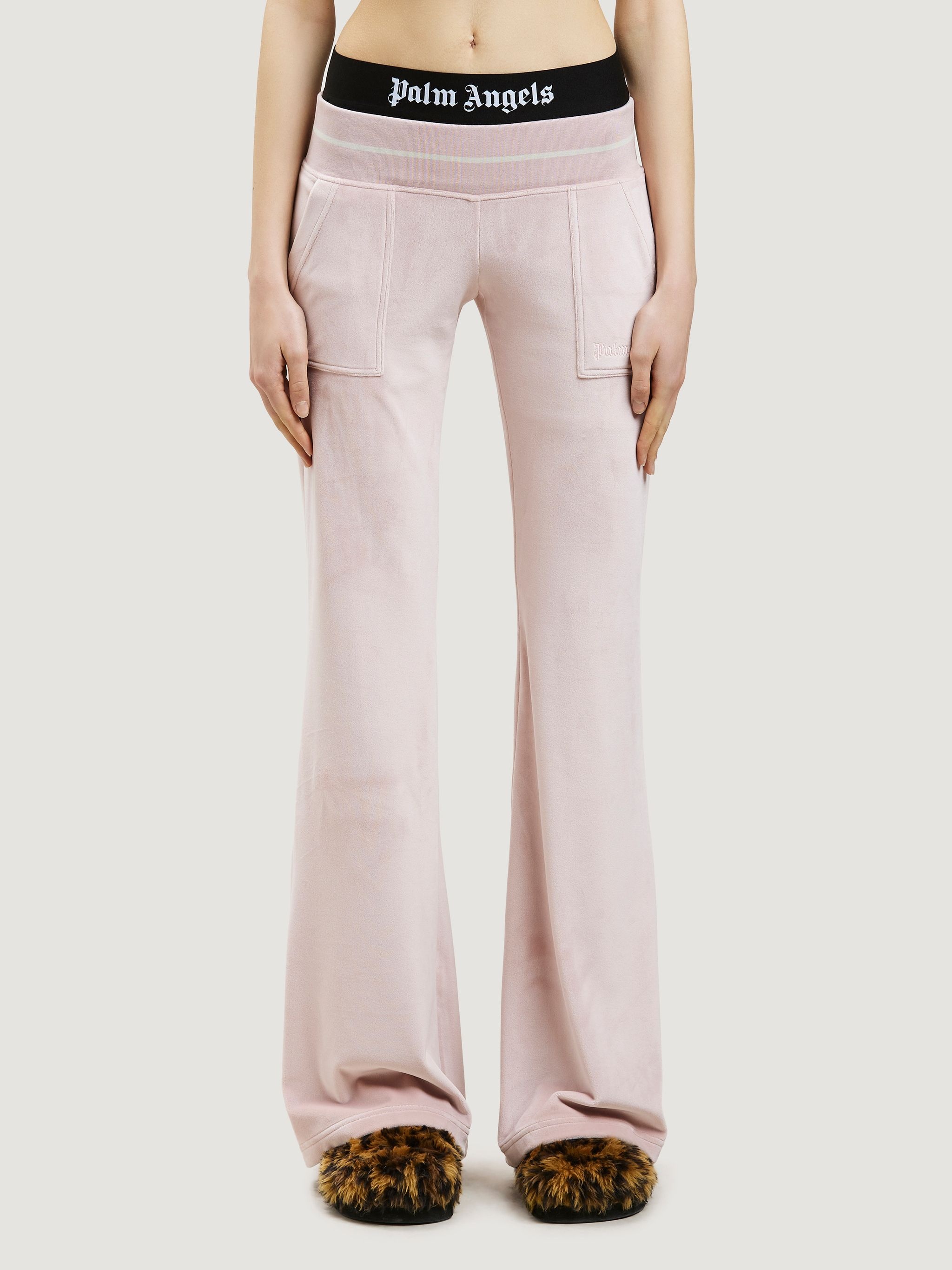 CHENILLE LOW WAIST PANTS - 3
