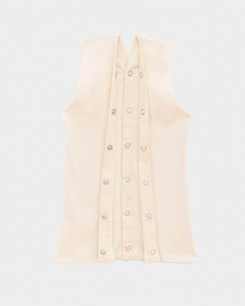 Tav Tank Snaps - Recycled Cotton Rib 6