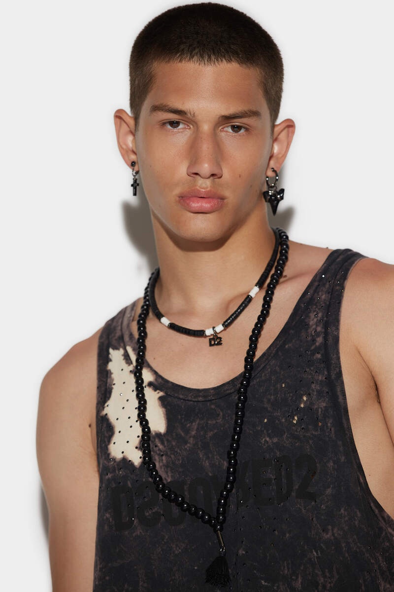 STONE TIE&DYED OVER VOGATORE TANK TOP - 3