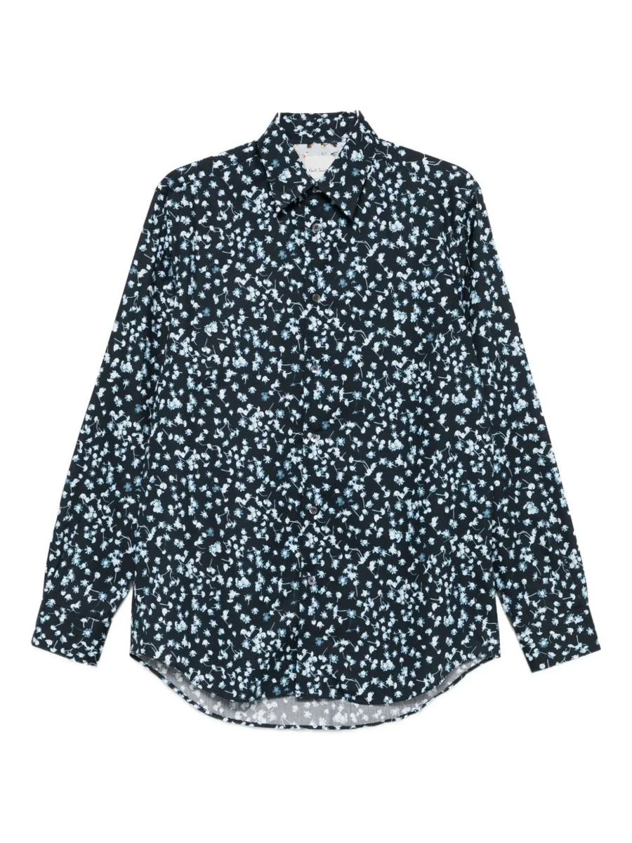 Paul Smith Printed Cotton Shirt - 1
