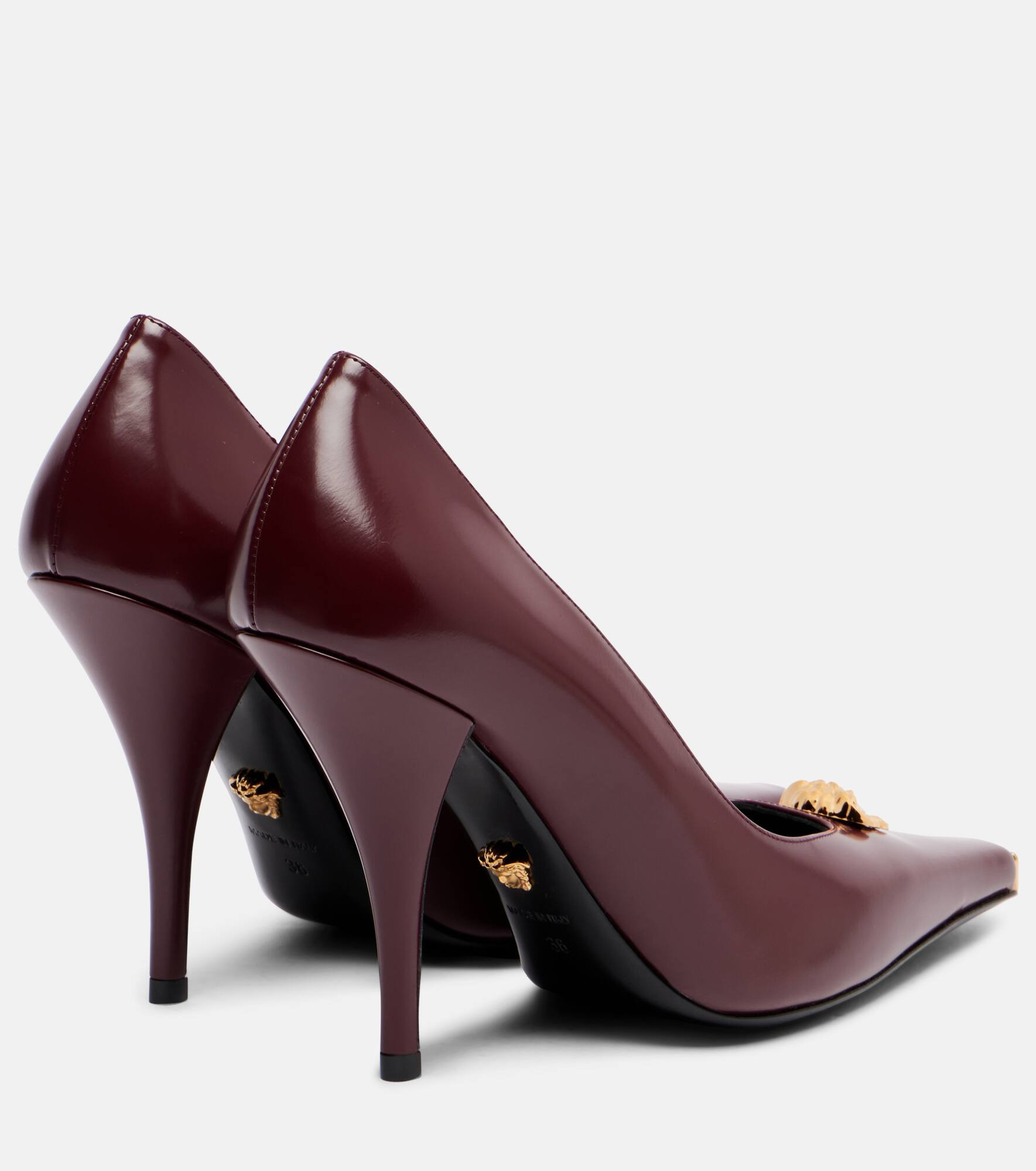 La Medusa 105 leather pumps - 2