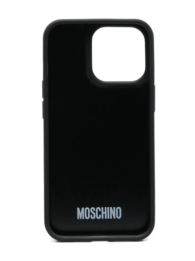 Moschino Teddy Bear iPhone 13 Pro case outlook