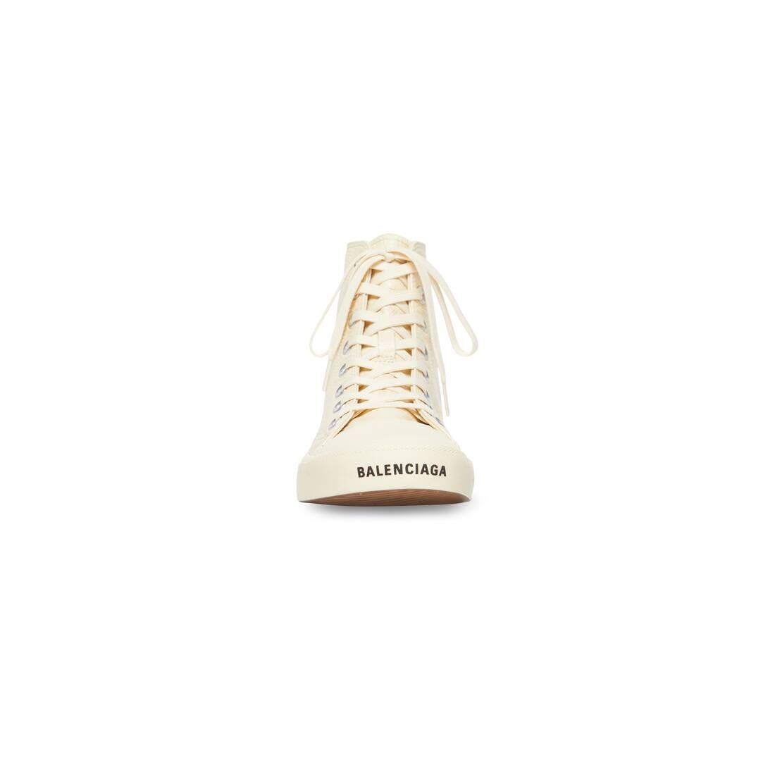 Men's Paris High Top Sneaker in White - 3