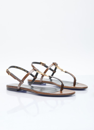 SAINT LAURENT Cassandra Sandals outlook