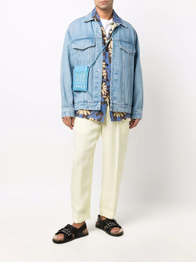 Nanushka floral-print Camp shirt outlook