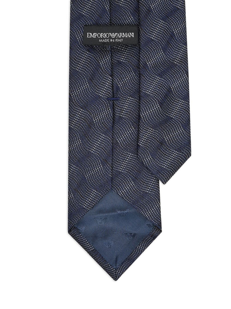 GIORGIO ARMANI patterned silk tie outlook